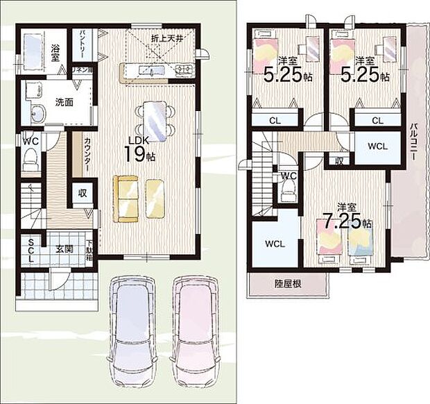 【3LDK+S(納戸)】○坂本小学校・・・徒歩16分 ○日吉中学校・・・徒歩22分
