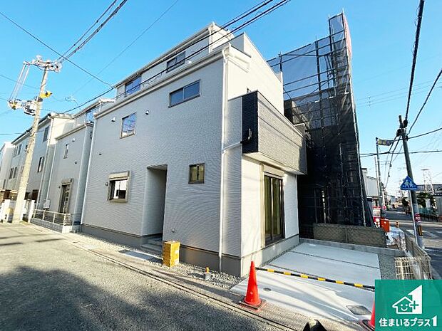 【外観】お客様に長く安心して住んでいだだける事にこだわった家づくり！住んでからのアフターサービスにもしっかりと取り組んでいます！