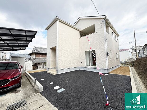 【外観】お客様に長く安心して住んでいだだける事にこだわった家づくり！住んでからのアフターサービスにもしっかりと取り組んでいます！
