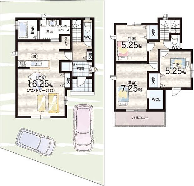 【3LDK】○はびきの埴生学園・・・徒歩10分