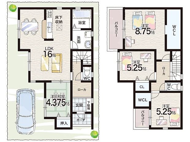 【4LDK】○武庫北小学校・・・徒歩7分 ○常陽中学校・・・徒歩4分
