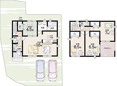 ○八木南小学校・・・徒歩６分 ○久米田中学校・・・徒歩３分 