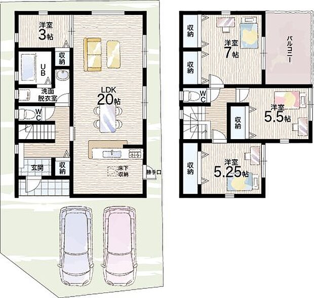 【4LDK】○伏見南小学校・・・徒歩12分 ○京西中学校・・・徒歩13分