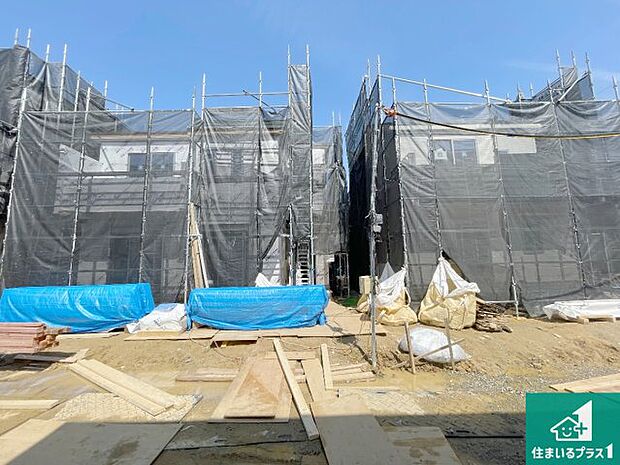 【外観】現在建築中!落ち着いた街並みで新生活を始めることが出来そう!周辺の物件も併せてご紹介させて頂きます!