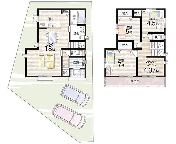 【3LDK】○羽曳が丘小学校・・・徒歩14分 ○峰塚中学校・・・徒歩25分