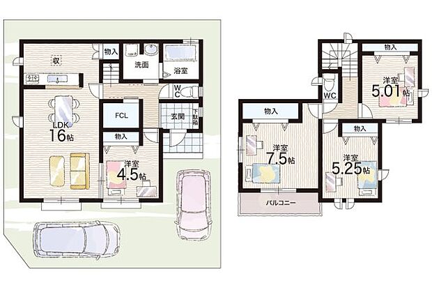 【4LDK+S(納戸)】○羽曳が丘小学校・・・徒歩14分 ○峰塚中学校・・・徒歩25分