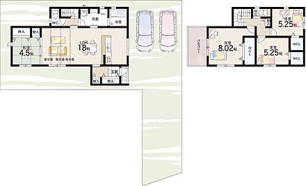 ○新庄小学校・・・徒歩32分 ○新庄中学校・・・徒歩34分 