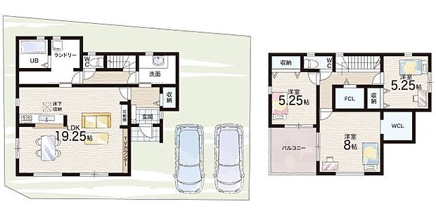 【3LDK】○道場小学校・・・徒歩10分 ○北神戸中学校・・・徒歩17分