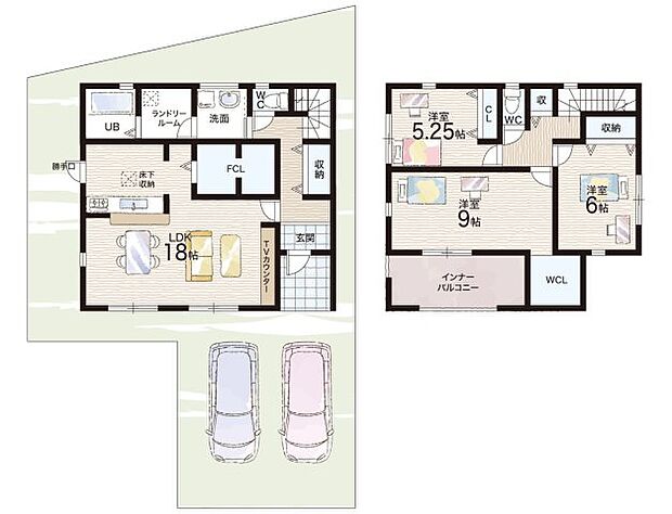 【3LDK】○斑鳩小学校・・・徒歩19分 ○斑鳩中学校・・・徒歩15分