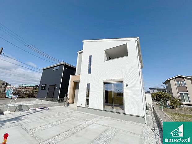 【外観】お客様に長く安心して住んでいだだける事にこだわった家づくり！住んでからのアフターサービスにもしっかりと取り組んでいます！