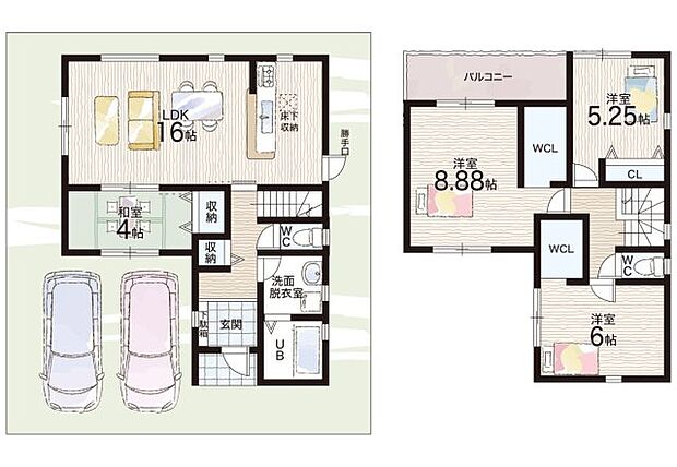【4LDK】○生駒南第二小学校・・・徒歩20分 ○大瀬中学校・・・徒歩11分