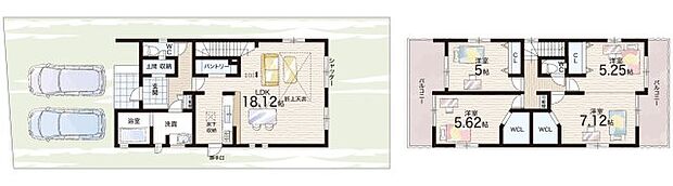 【3LDK】○綾野小学校・・・徒歩3分 ○水口中学校・・・徒歩19分