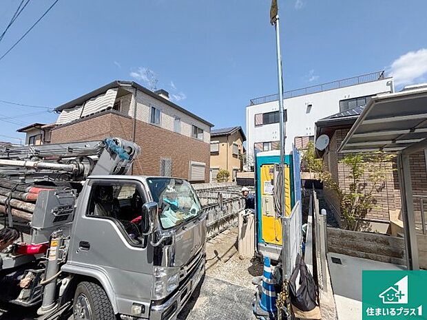 【外観】現在建築中!落ち着いた街並みで新生活を始めることが出来そう!周辺の物件も併せてご紹介させて頂きます!