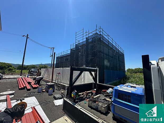 【外観】現在の進捗状況です！順調に作業進行中、完成が待ち遠しいです！詳細の間取り等、お気軽にお問い合わせください！