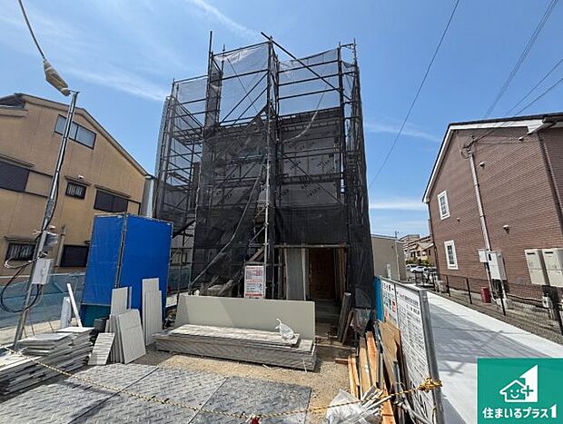 【外観】現在の進捗状況です!順調に作業進行中、完成が待ち遠しいです!詳細の間取り等、お気軽にお問い合わせください!