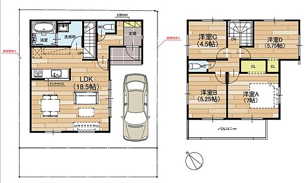 【4LDK】○池上小学校・・・徒歩5分 ○富秋中学校・・・徒歩8分