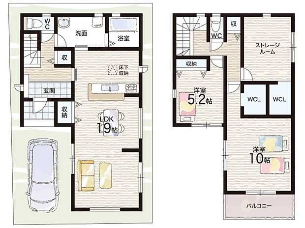 【2LDK+S(納戸)】○道明寺東小学校・・・徒歩10分 ○道明寺中学校・・・徒歩6分