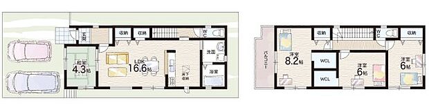 【4LDK】○槇塚台小学校・・・徒歩12分 ○晴美台中学校・・・徒歩17分