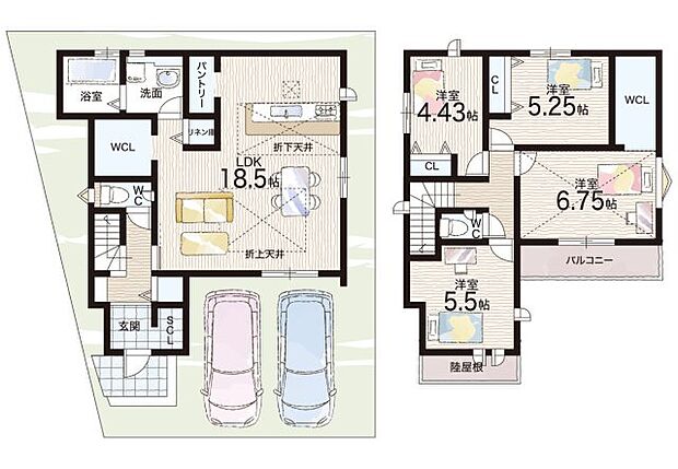 【4LDK】○下阪本小学校・・・徒歩19分 ○日吉中学校・・・徒歩28分