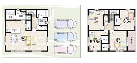 ○桂坂小学校・・・徒歩12分 ○大枝中学校・・・徒歩17分 