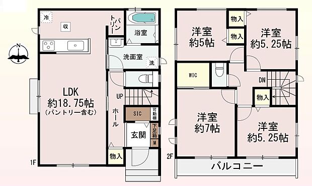 【4LDK】○末成小学校・・・徒歩7分 ○高司中学校・・・徒歩6分