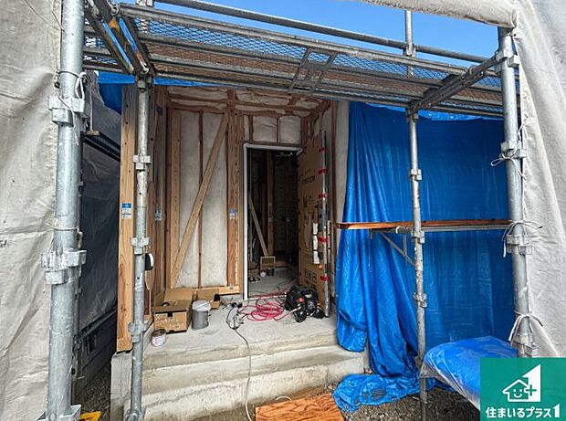 【外観】現在の進捗状況です！順調に作業進行中、完成が待ち遠しいです！詳細の間取り等、お気軽にお問い合わせください！