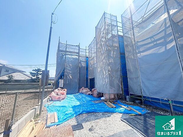 【外観】現在の進捗状況です!順調に作業進行中、完成が待ち遠しいです!詳細の間取り等、お気軽にお問い合わせください!