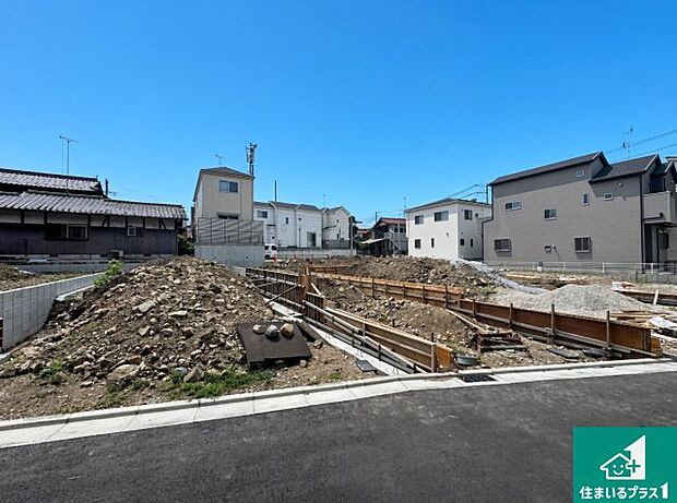 【外観】現在の進捗状況です！順調に作業進行中、完成が待ち遠しいです！詳細の間取り等、お気軽にお問い合わせください！