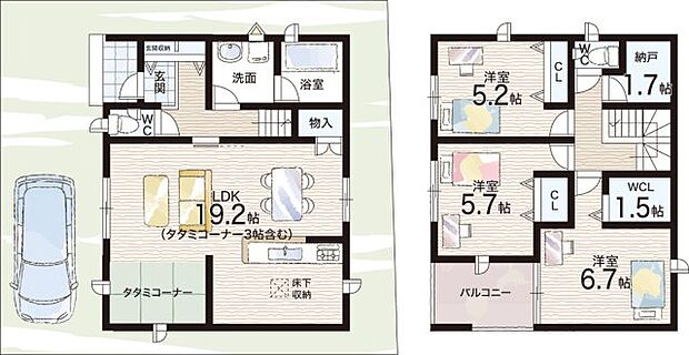 【3LDK】○川越小学校・・・徒歩4分 ○東香里中学校・・・徒歩20分