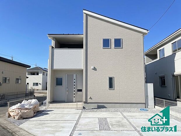 【外観】お客様に長く安心して住んでいだだける事にこだわった家づくり！住んでからのアフターサービスにもしっかりと取り組んでいます！