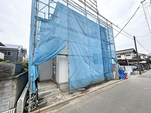 現地外観(建築中)