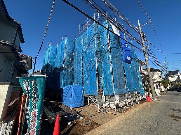 【現地外観】建築中現地外観