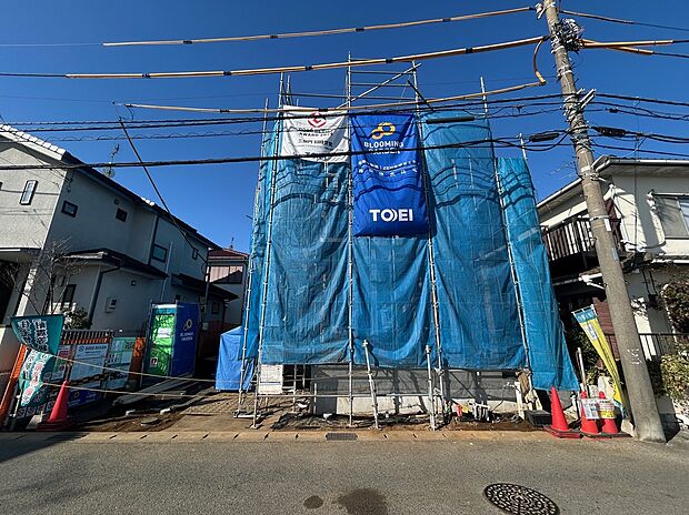 【現地外観】建築中現地外観