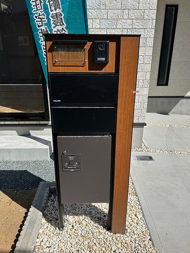 【門柱(同仕様)】門柱ポスト・宅配ボックス