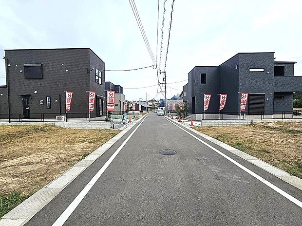 全57区画の大型分譲地『ブロッサムガーデン美咲が丘南』内！