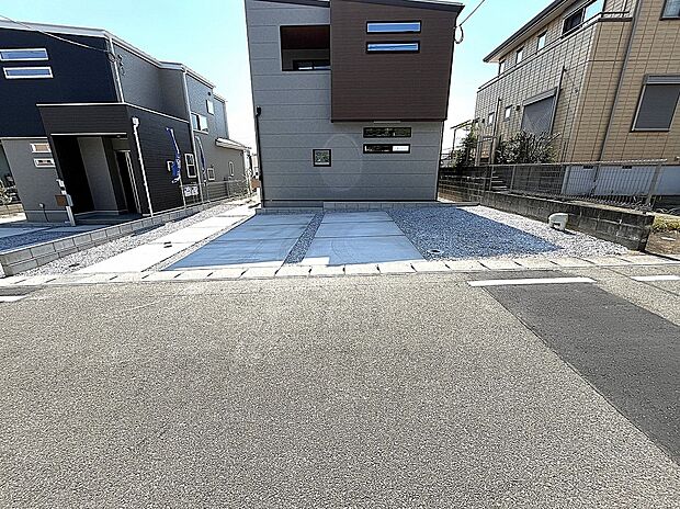 【1号地】駐車並列2台可！
