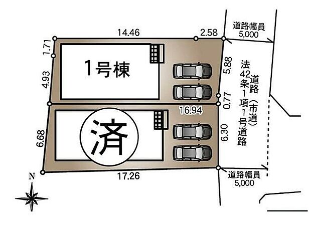 【区画図】