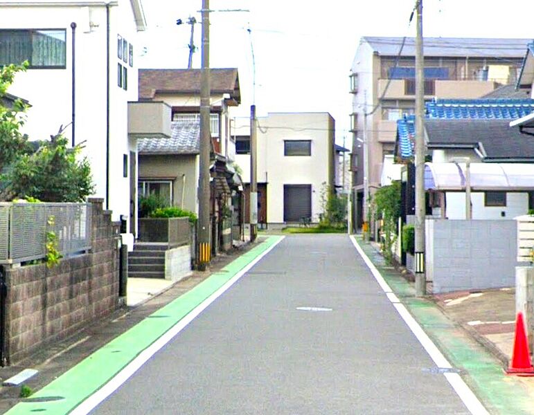 前面道路