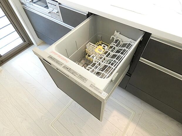 【食器洗浄乾燥機】家事効率UPの強い味方、食器洗浄乾燥機付き！