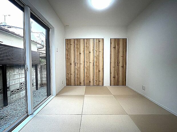 【和室】キッズスペースやお客様の宿泊場所としても使える癒しの空間!