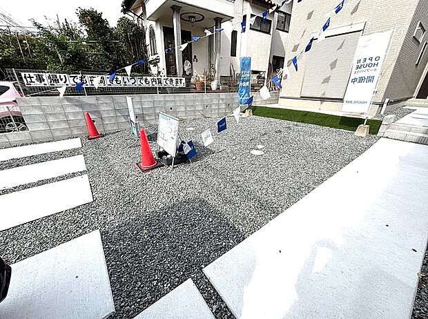 【庭】BBQも楽しめるお庭付き！