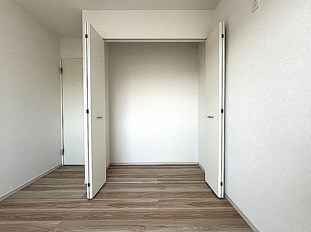 【【1号棟】クローゼット】全居室収納付き！