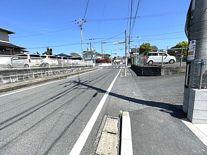 前面道路