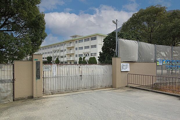 北九州市立柳西中学校(約320m)
