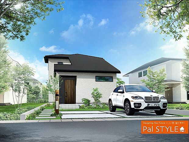 外観イメージパース(1号地)