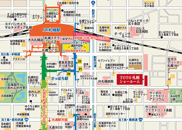 ■物件説明会開催中【完全予約制】
フリーダイヤル[0120-21-5101]または物件公式サイト来場予約フォームよりご連絡をお願いいたします。
時間/10:00～17:00（水曜日休館）