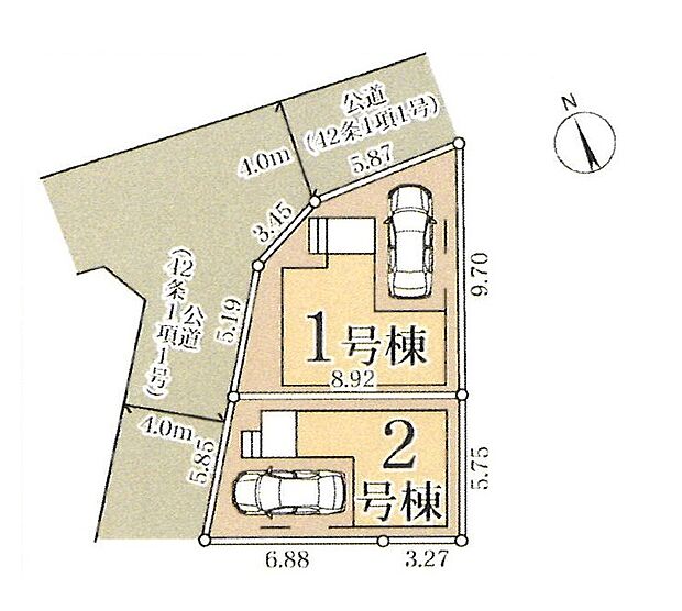 区画図