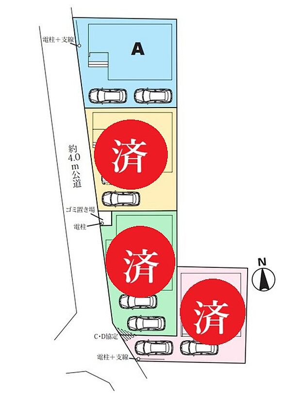 【区画図】■外観、間取り、陽当たり、風通り、リビング、キッチン、駐車、スペース、眺望、街並み、周辺環境など、こちらの物件で毎日の暮らしに役立つポイント「知って納得」生活イメージを詳しく説明させて頂きます。