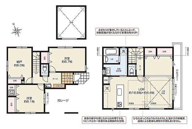 【区画図】■外観、間取り、陽当たり、風通り、リビング、キッチン、駐車、スペース、眺望、街並み、周辺環境など、こちらの物件で毎日の暮らしに役立つポイント「知って納得」生活イメージを詳しく説明させて頂きます。