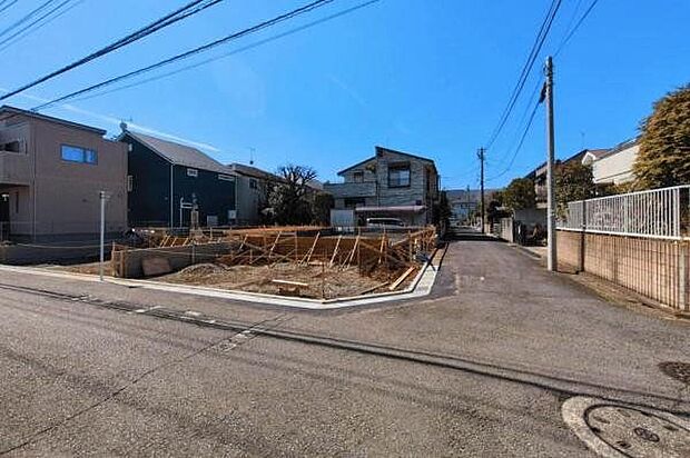 前面道路含む販売現地